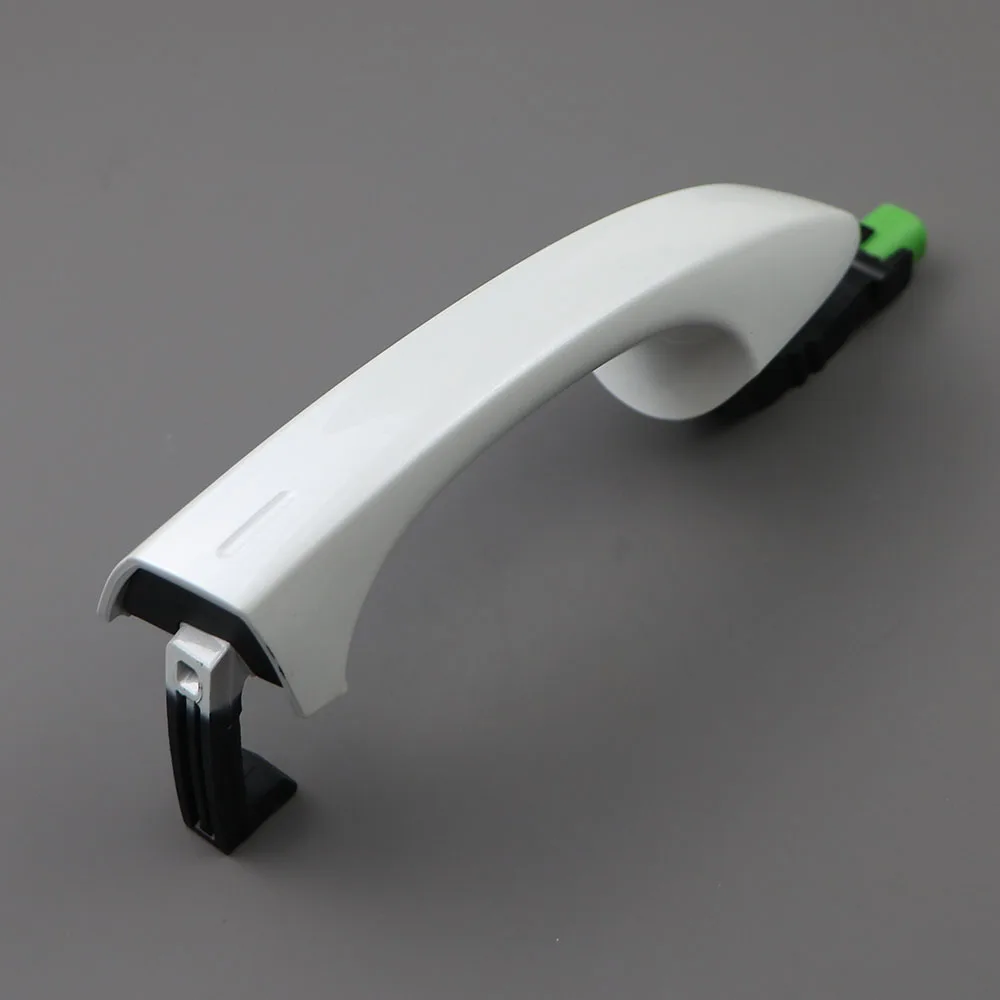 

White RH Side Exterior Replacement Door Handle 760837206 For VW Touareg 2019-2026