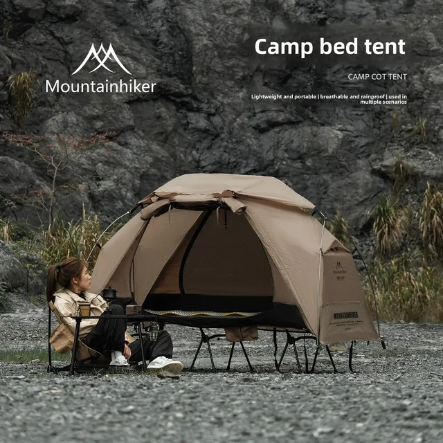 MOUNTAINHIKER 2026 Barraca de Camping Individual Impermeável Multiuso para Lazer, Caminhada e Viagem