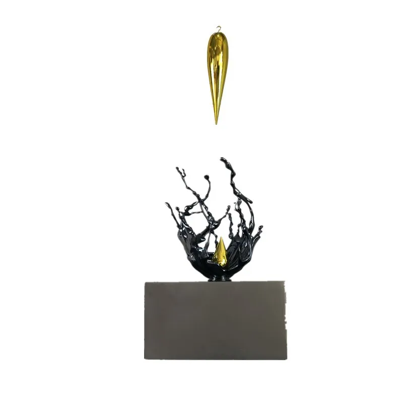 Fantasy water drop concept 3D model art ornament Internet celebrity bar club KTV live stream decoration and layout New product