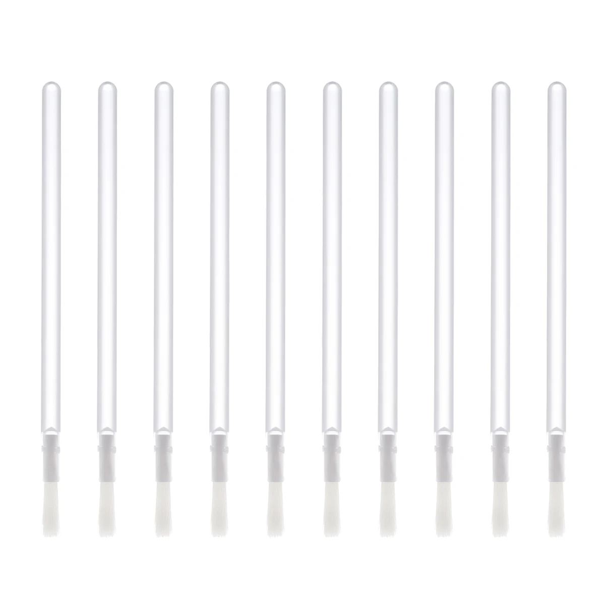 

50pcs Lip Liner Brushes Disposable Makeup Lip Brush Applicator Nylon Bristles Plastic Handle For Salon Personal Use