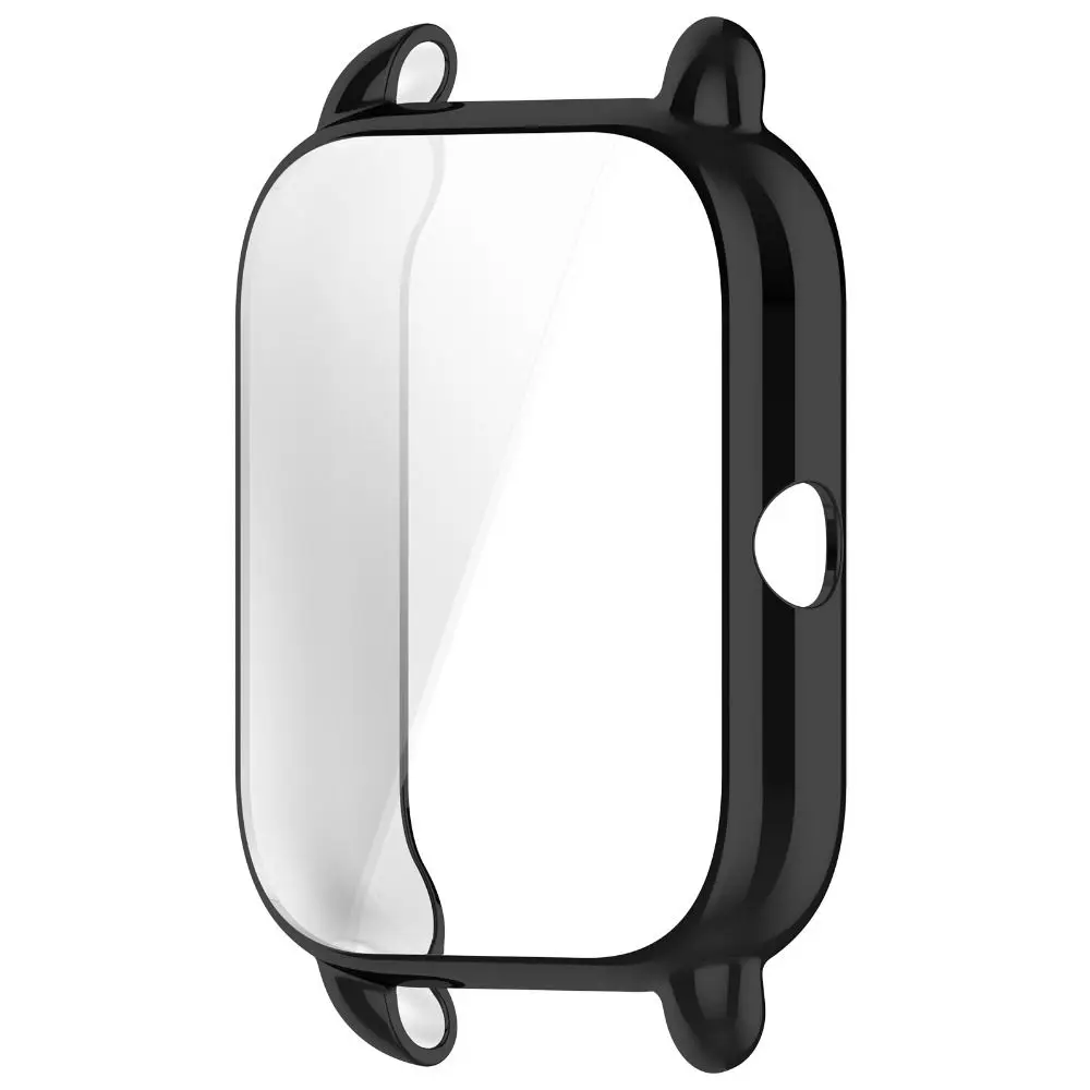 New Full Cover TPU Case Bumper Smart Screen Protector Watchband Soft Protective Shell for HayLou RS4 Plus