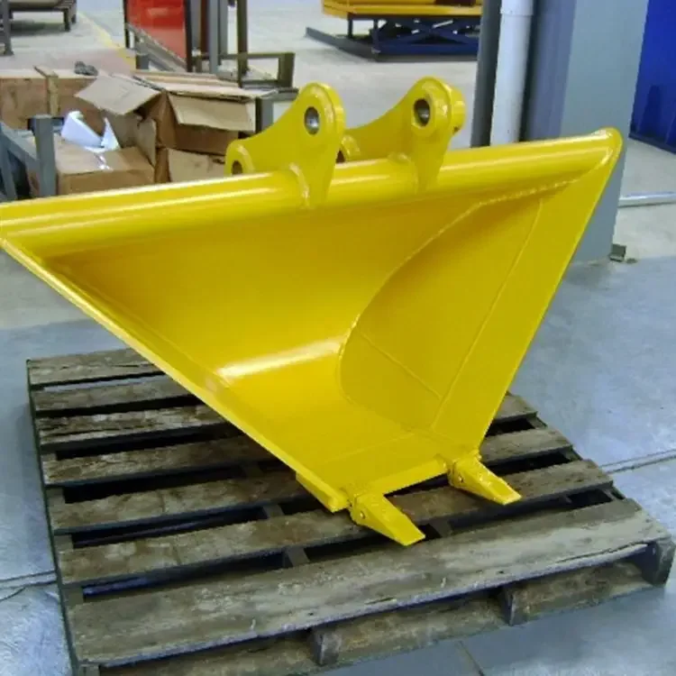 Secchio trapezoidale per attacco per escavatore economico, scavatore di drenaggio, v, benna