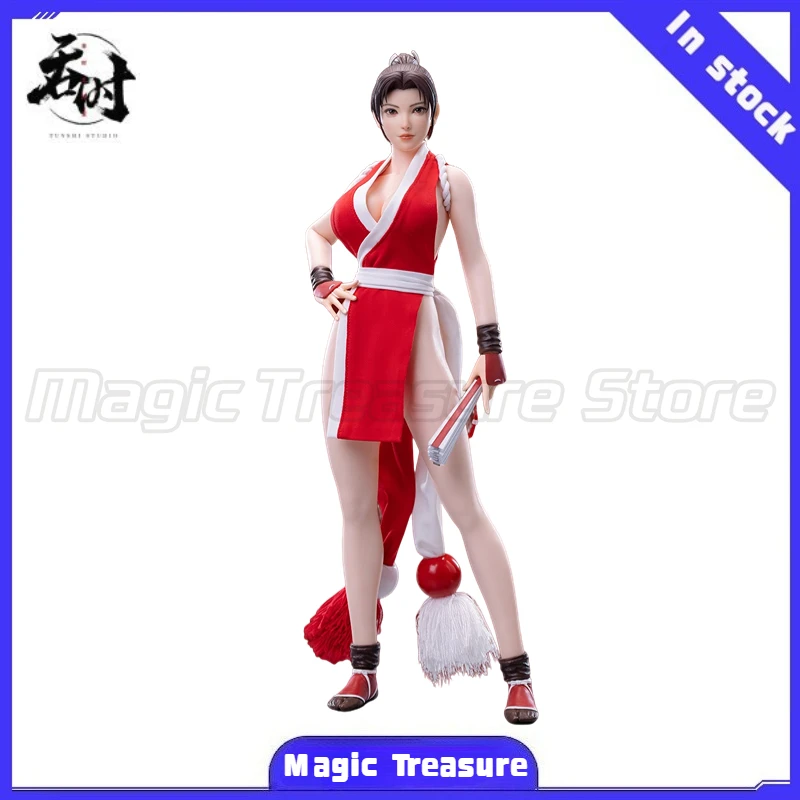 

【MT】Оригинальный TUN SHI THE KING OF FIGHTERS '97 Terry Blue Mary Ukyou Shiranui Mai 1/6, экшн-фигурка, коллекция игрушек