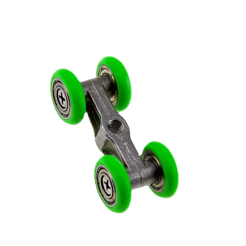 Hängende Riemenscheibe für Duschraum, Glasschiebetür, Badezimmertür, Rollen aus Edelstahl 304, altmodisches Trennwandzubehör