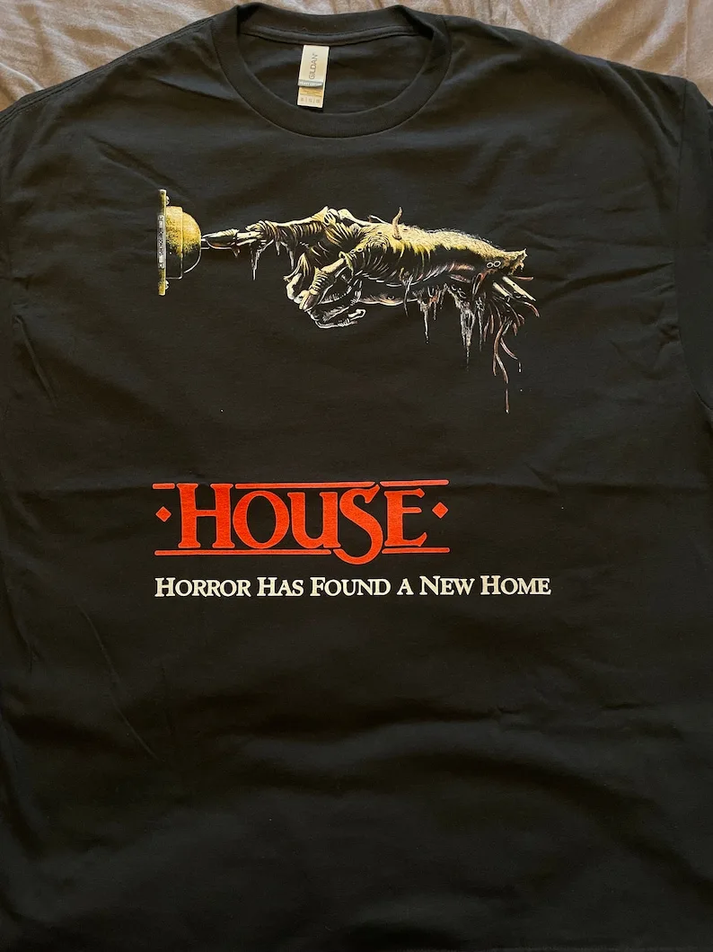 House T Shirt Various Sizes - Horror Movie Amityville 80s VHS