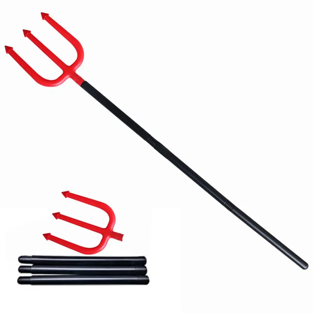 Halloween Costumes Prop 4 Section Splicing Grim Reaper Scythe Halloween Cosplay Props Grim Reaper Scythe Halloween Cosplay Props