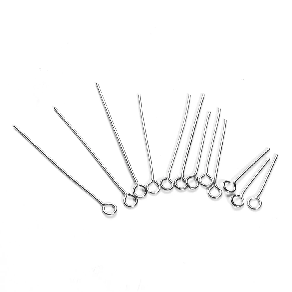 100 Stück 0,6 mm Edelstahl Wasser Gold Farbe Ösennadeln Haken DIY Ohrringe Erkenntnisse für handgemachte Handwerk Schmuckherstellung 20/30 mm
