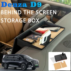 DENZA D9 Screen, Rear Storage Box, Central Control Lower Storage Box, Armrest Box, Car Storage, Interior Modification Accessorie