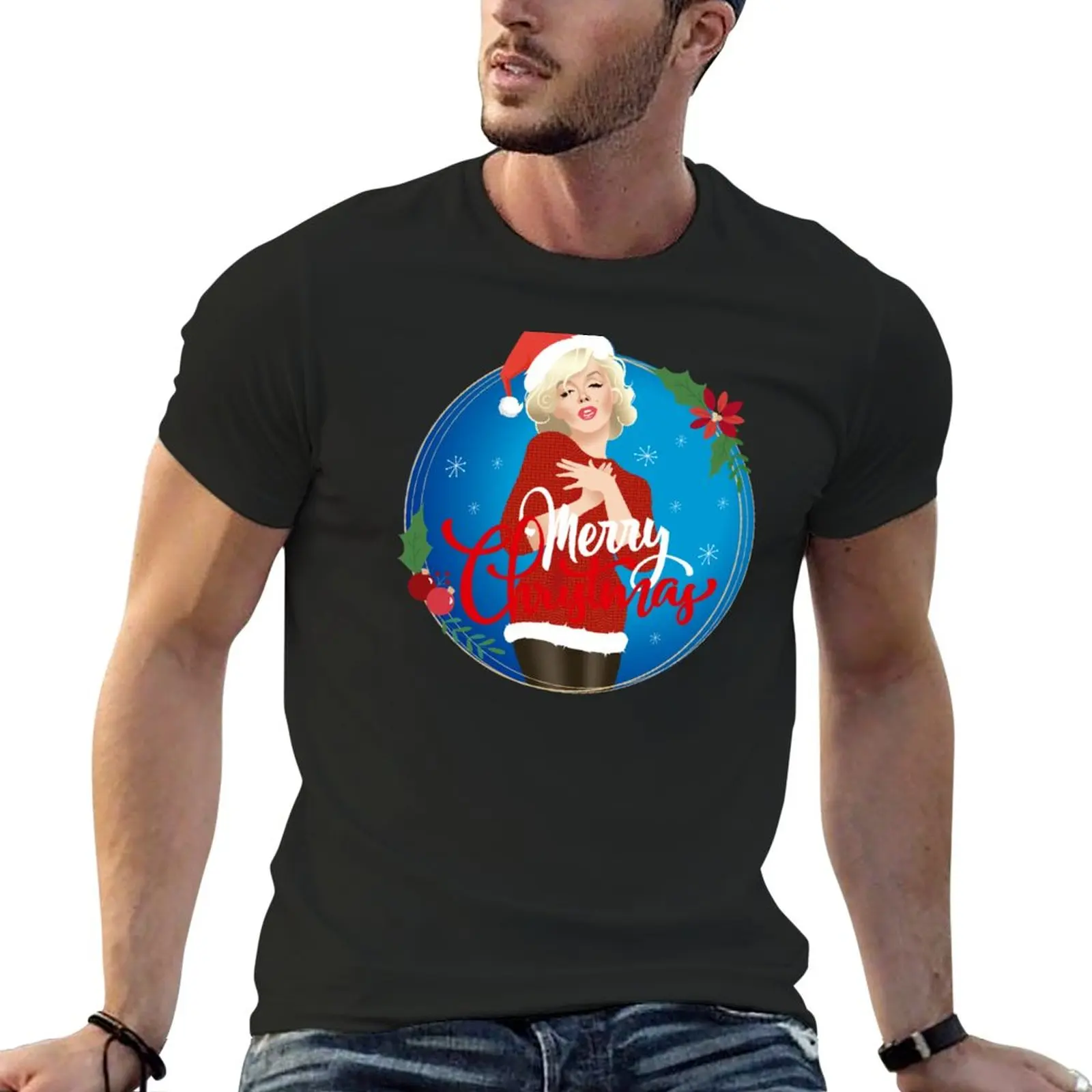 Christmas Daddy T-Shirt anime tops anime clothes Aesthetic clothing men graphic t shirts