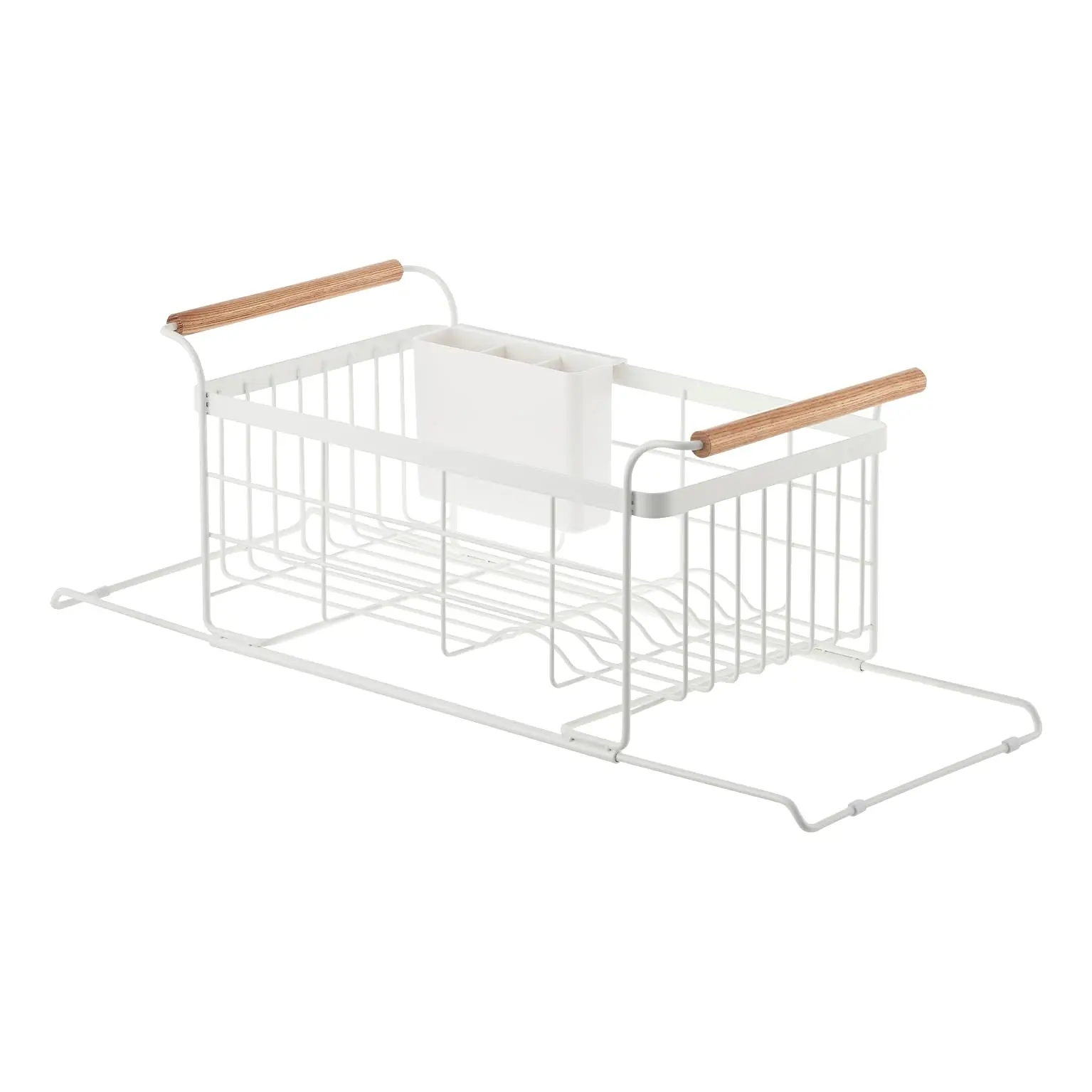 Home Over-The-Sink Dish Drainer Rack - Expandable Kitchen Drying Organizer Holder - No Assembly Req. | Expandable