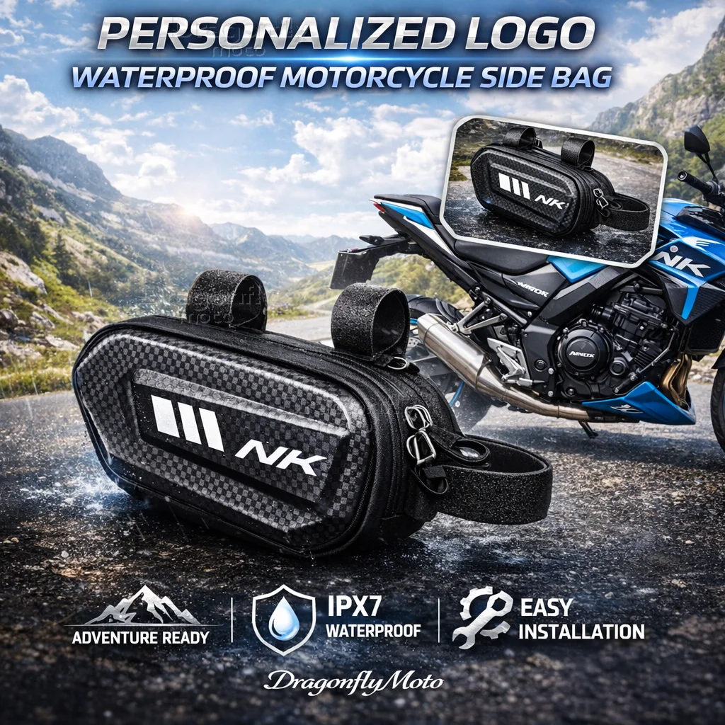 

For CFMOTO 450NK 675NK 800NK 125NK NK675 NK450 NK800 Motorcycle Side Bag Personalized Logo Waterproof Hard Shell Saddlebag