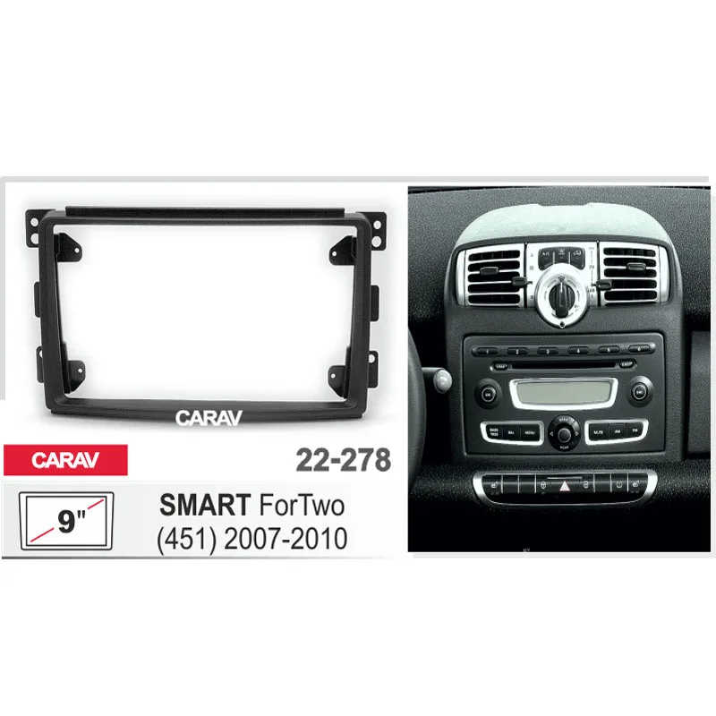 MCC SMART FOR TWO 450 2001-2004 DASHBOARD RADIO SURROUND TRIM 0007742