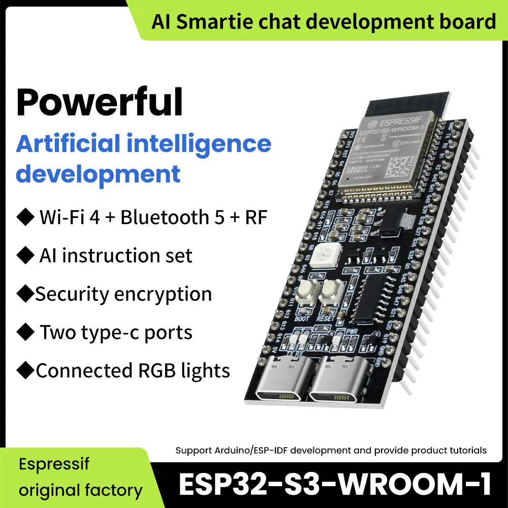ESP32-S3-N16R8 Core Development Board ESP32S3 AIOT Industrial-Grade Al Smartie Chat Wi-fi BT Expansion Board for Esp32 Wroom
