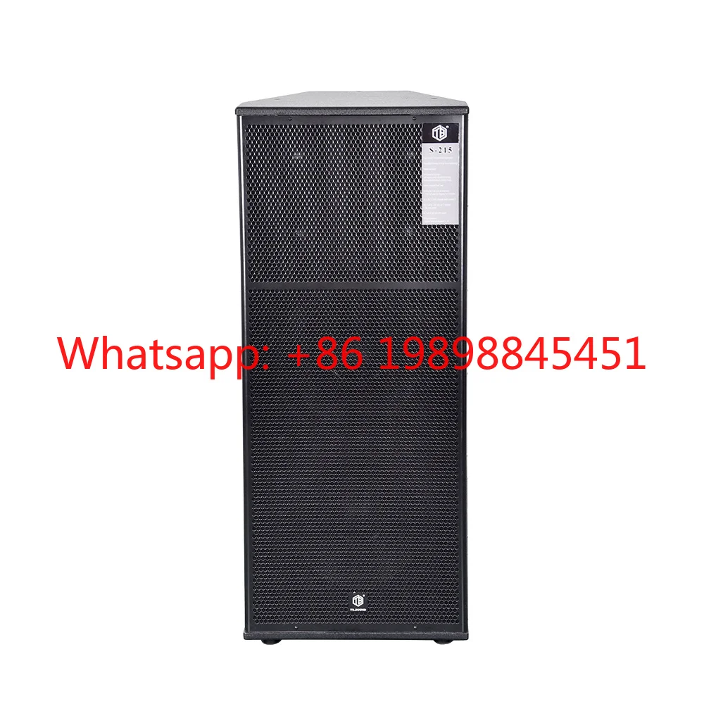 High Quality 8 Unit Full Frequency Dual 15 Inch Outdoor Performance Speaker for Medium and Long Range