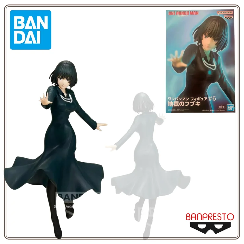 

В наличии 18 см, оригинальная официальная фигурка Bandai Banpresto One Punch Man Fubuki, аниме, натуральная коллекционная модель в штучной упаковке, игрушечные куклы, подарок