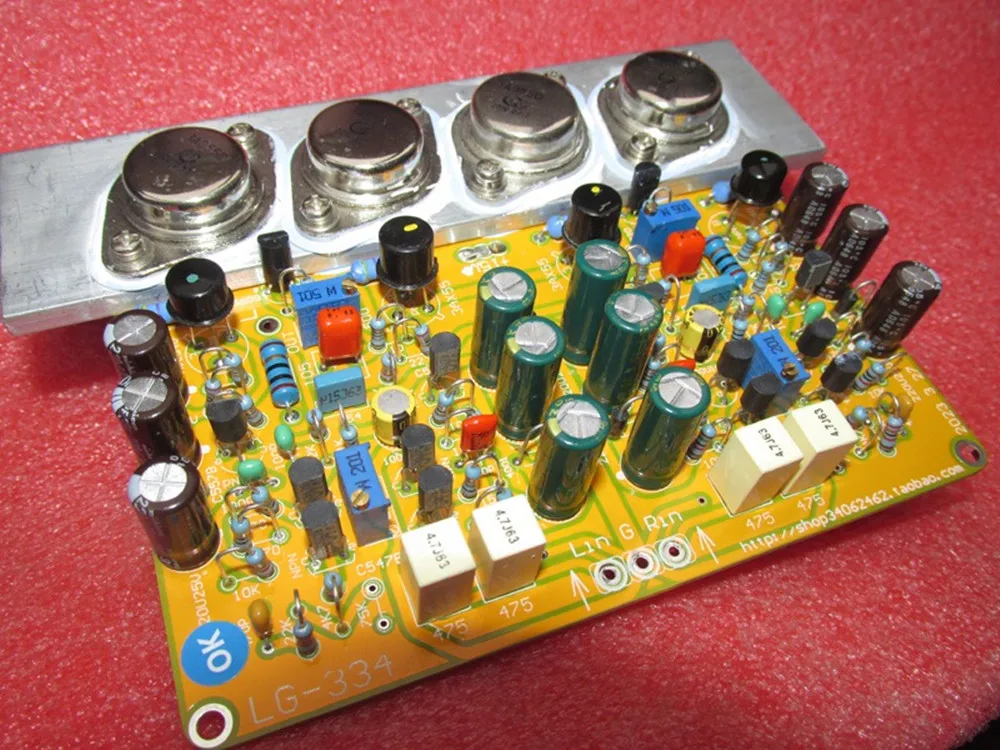 Polarization Symmetry OCL Circuit 3AD6 3AD50 3AD30 3AD55 Germanium Tube 20W*2 Stereo Audio Amplifier Board