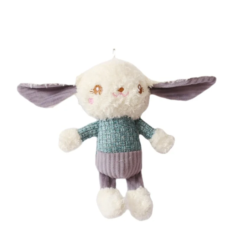 

Милая рубашка с большими зубьями и осликом, медведь, кролик, плюшевая игрушка, кукла, кулон, сумка, украшение, оптовая продажа