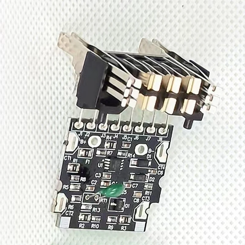 DT15 2pcs 5-String Power Tool Protection Board 18V20V, Battery Protection Plate for 21700/18650 Battery Core, Charging
