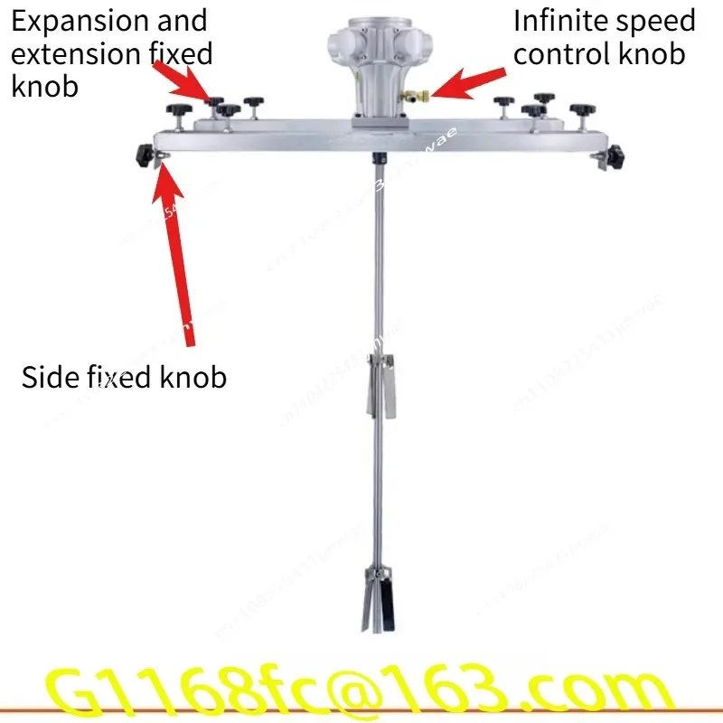 1000L Pneumatic Blender Special Coating Horizontal Plate Industrial Chemical Electric Blender Disperser  part