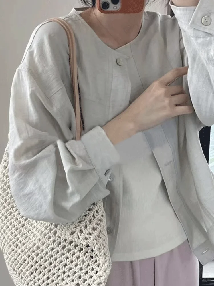 Lichtgewicht ademende zijden zonbescherming irt losse bovenkleding voor dames Koreaanse Sle zomer nieuwe collectie top