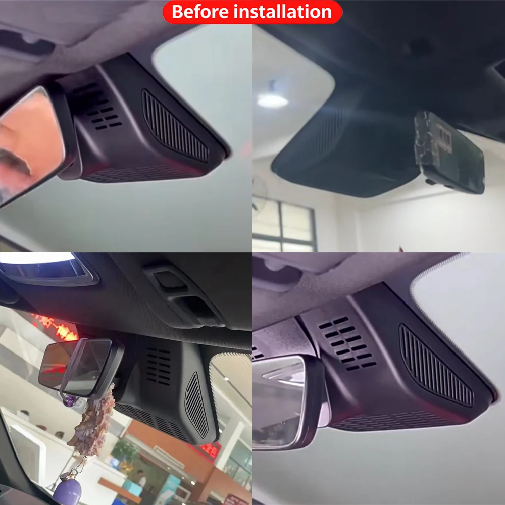 for Geely Cityray Boyue Cool 2023 2024 2025 2026 ﻿Wifi OEM DVR 4K Dash Cam Front Rear Camera Loop Night Vision Video Recorder