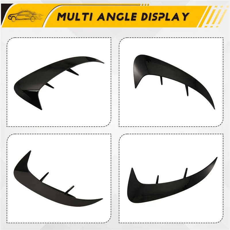 مانع صدمات خلفي للسيارة الفاصل سبويلر غطاء الكسوة ل A-Class W177 2019 + مصباح الضباب الخلفي سبويلر اكسسوارات لصق نمط