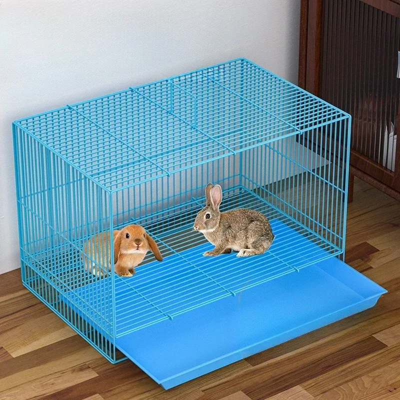 Rabbit Cage Extra Large Household Indoor Rabbit Cage with Toilet