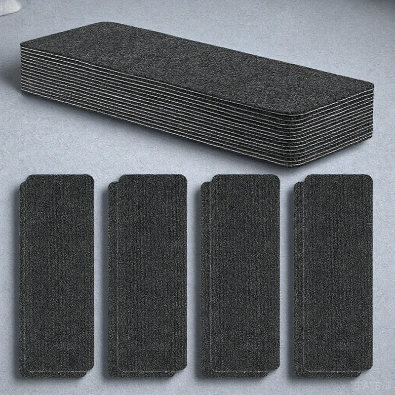 

15 Pcs Stair Mats Vinyl Runners Riser Outdoor Treads Plain Carpet Protector Shine