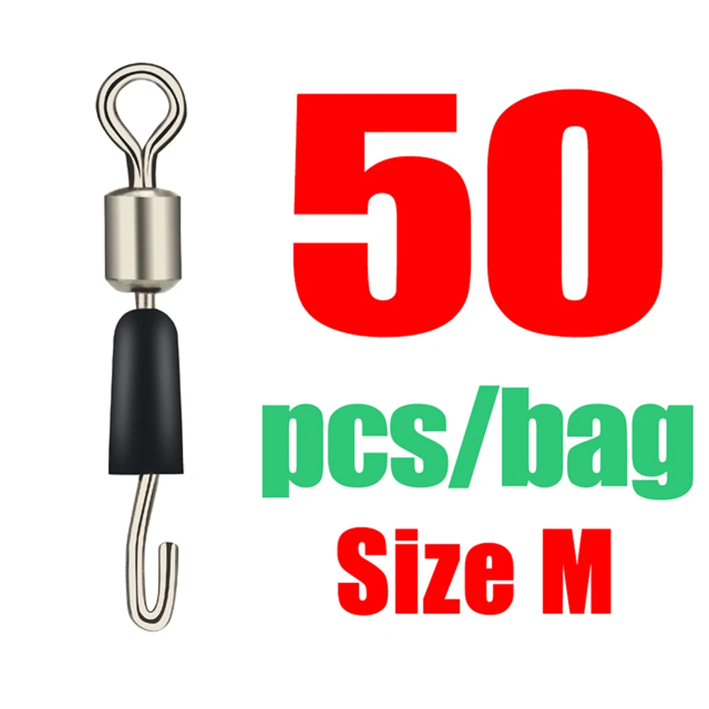 

Stainless Steel Fishing Line Quick Link Fast Link Fishing Hook Bearing Swivel Solid Rings Rolling Fast Connector