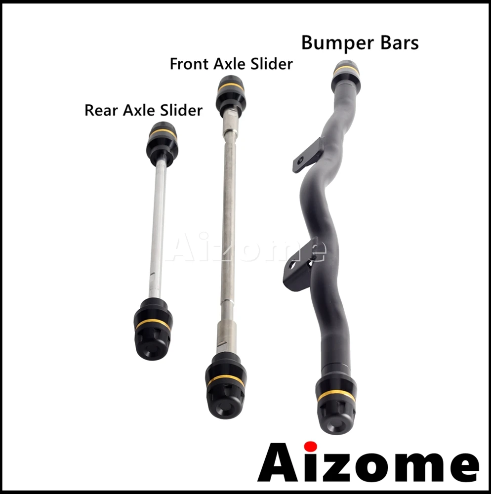 الطريق السريع الوتد محرك الوفير تحطم قضبان مسطحة المحور الأمامي الخلفي شوكة عجلة المتزلجون ل هارلي سبورتستر S RH1250S 2021 2022 2023