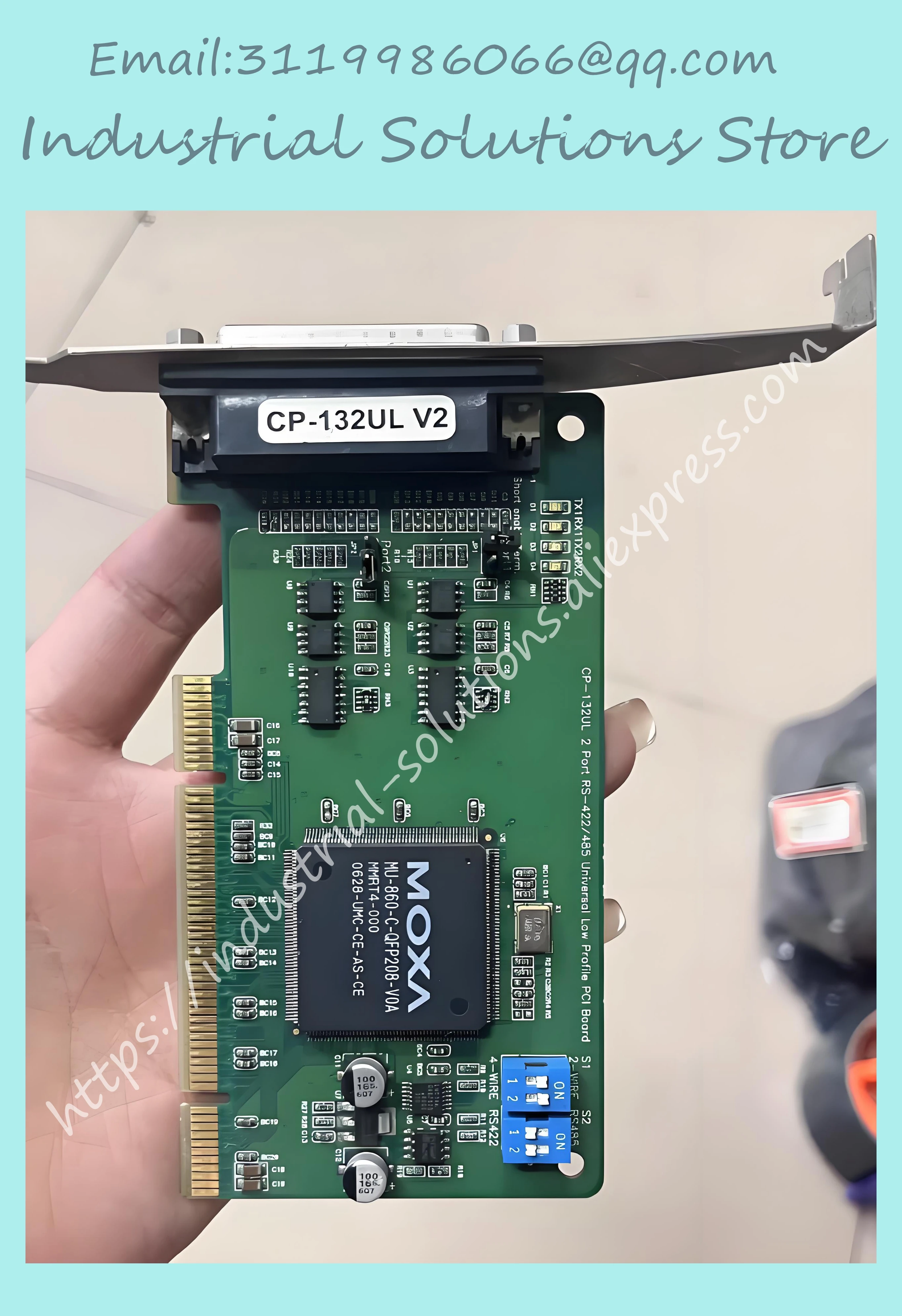 CP-132UL V2 Industrial RS485/422 PCI Serial 100% Tested Perfect Quality