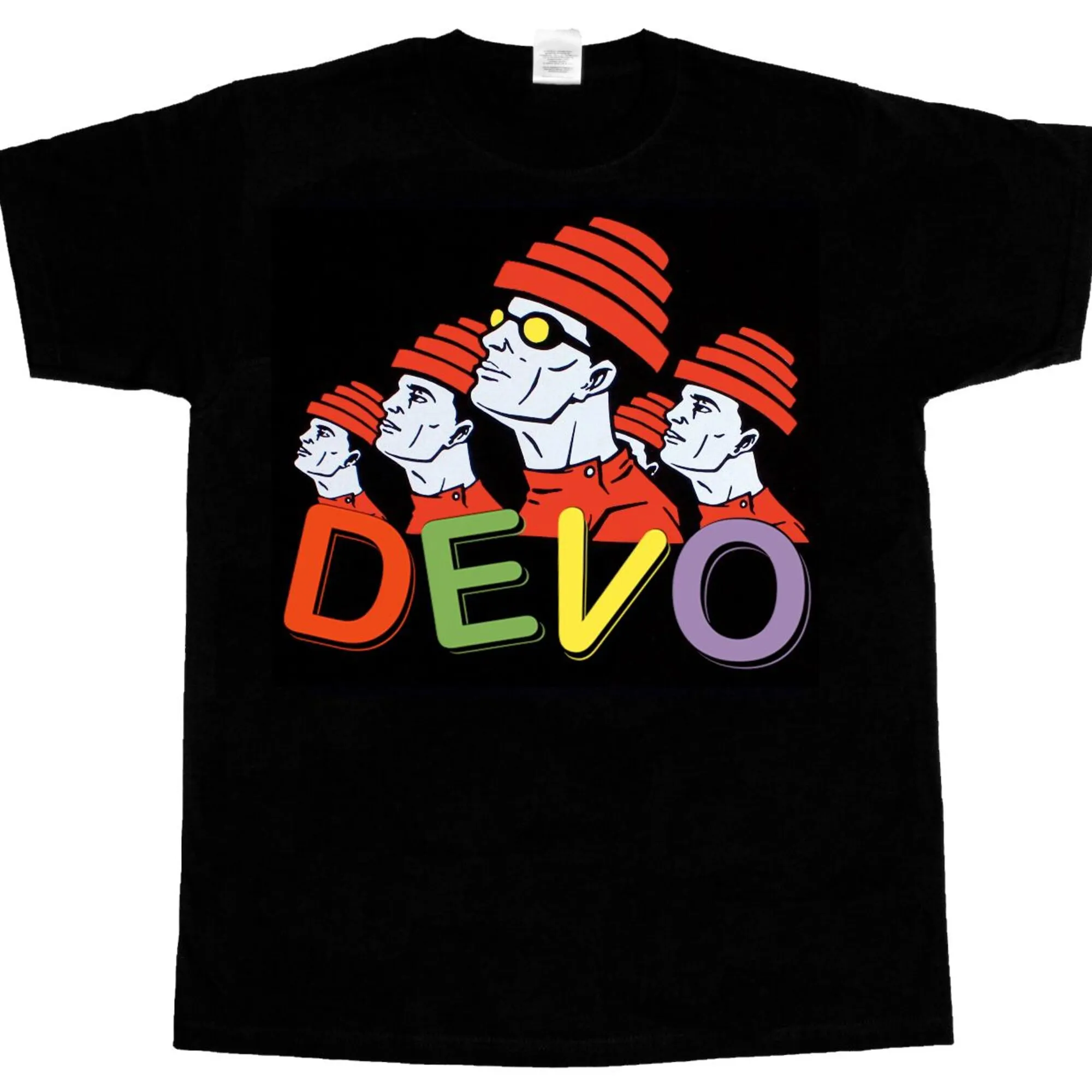 DEVO BAND Rock Band new black short long sleeve t-shirt 3xl 4xl 5xl