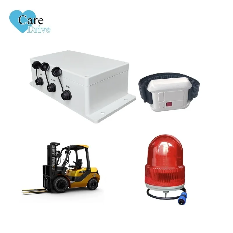 

Safety Warehouse Forklift Proximity Detector Collision Avoidance Tag Uwb Ua350 Pwas Proximity Warning System