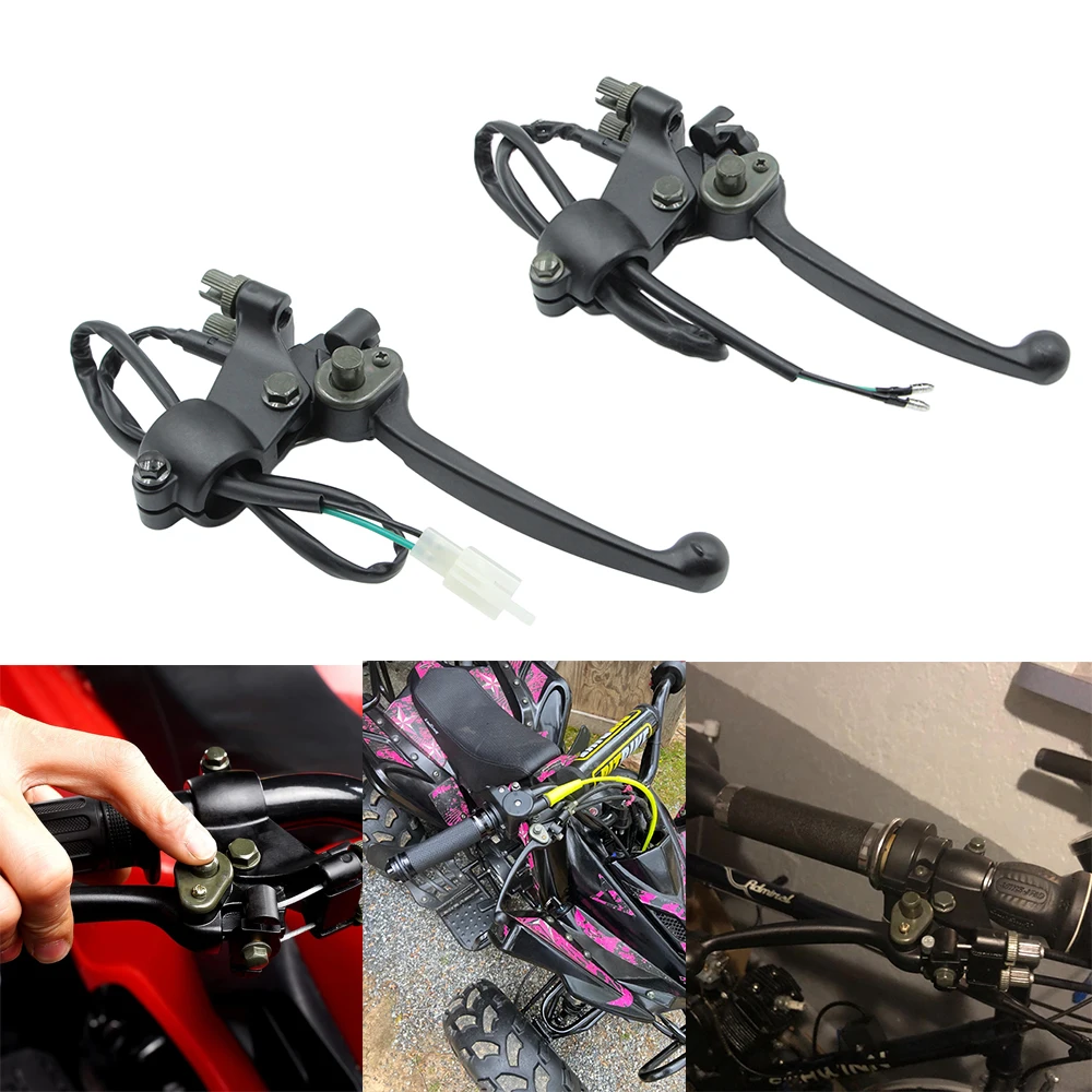 

ATV 22mm 7/8'' Alloy Handle Brake Lever for 49cc 50cc 70cc 90cc 110cc China ATV Quad Wheel Taotao Kazuma Sunl Roketa 4 Wheel