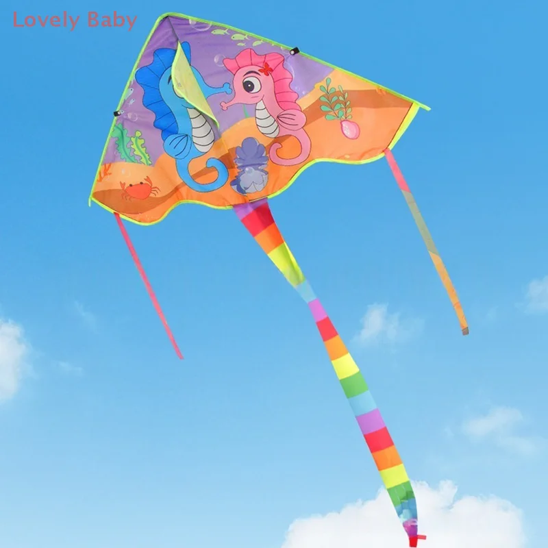 【BBS】ว่าวรูปสัตว์การ์ตูน 1 ชิ้น สำหรับเด็ก ง่ายต่อการเล่น กีฬากลางแจ้ง ว่าวสามเหลี่ยมสำหรับเด็ก ของเล่นชายหาด