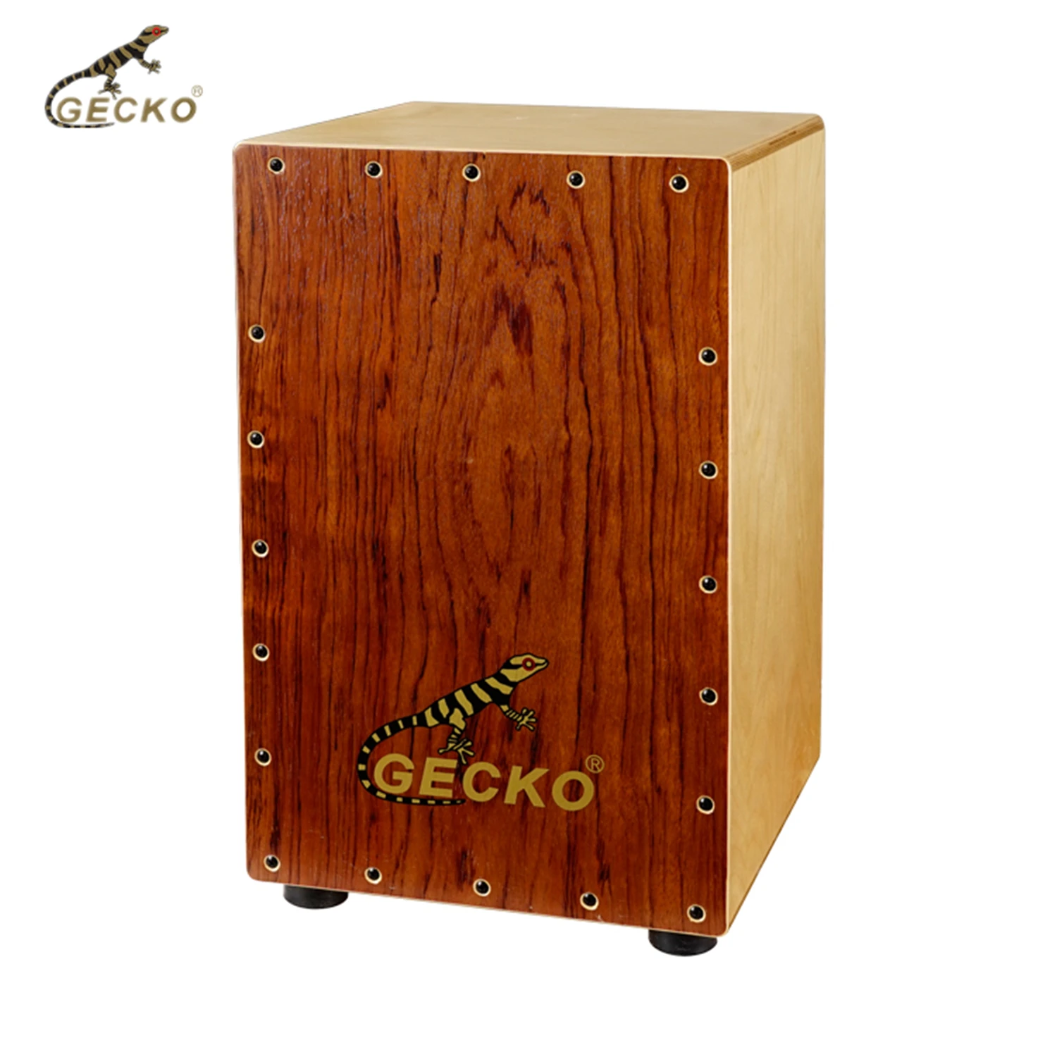 GECKO CL10BA Cajon Box Percussion Musical Instrument Beatbox Rosewood Playing Surface Birch Cajon Box Drum For Entertainment