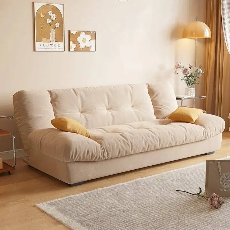 

Beige Luxury Living Room Sofas 3 Seater Designer Nordic Floor Sofa Bed Lounge Recliner Loveseat Schlafsofa Bett Furniture Home