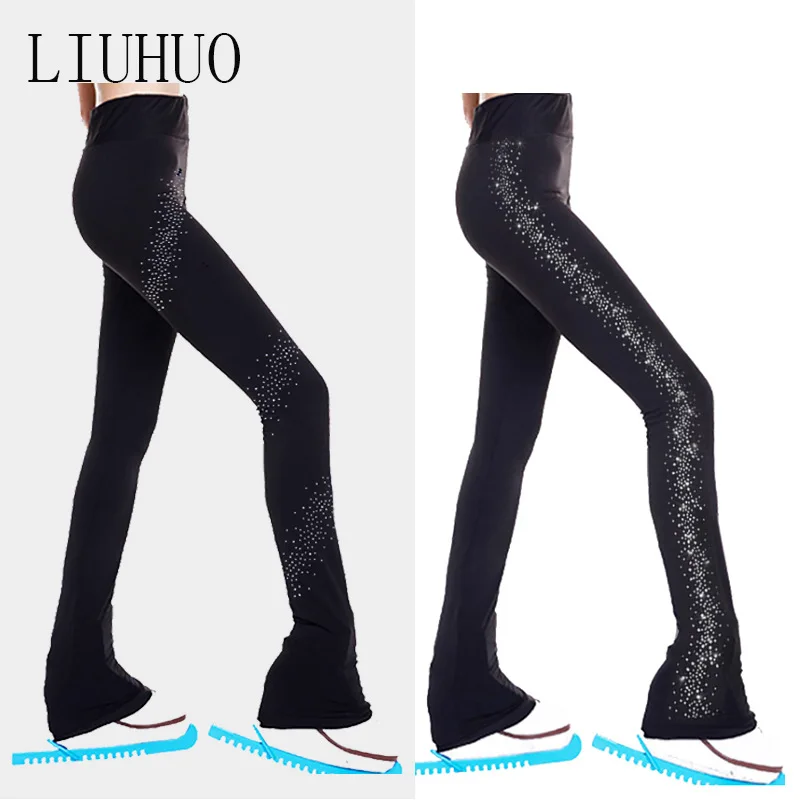 Figure Skating Training Pants Children's Skating Pants Women's Training Suit Skating Pants Fleece Waterproof Skiing
