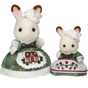 لعبة عائلات سيلفانية يابانية ، أرنب أنيمي ، مسرح ، دمية لطيفة ، هدية عيد الحب المحدودة ، محدودة ، شوكولاتة أفضل 10 دمية يابانية لطيفة مبيعا - No3