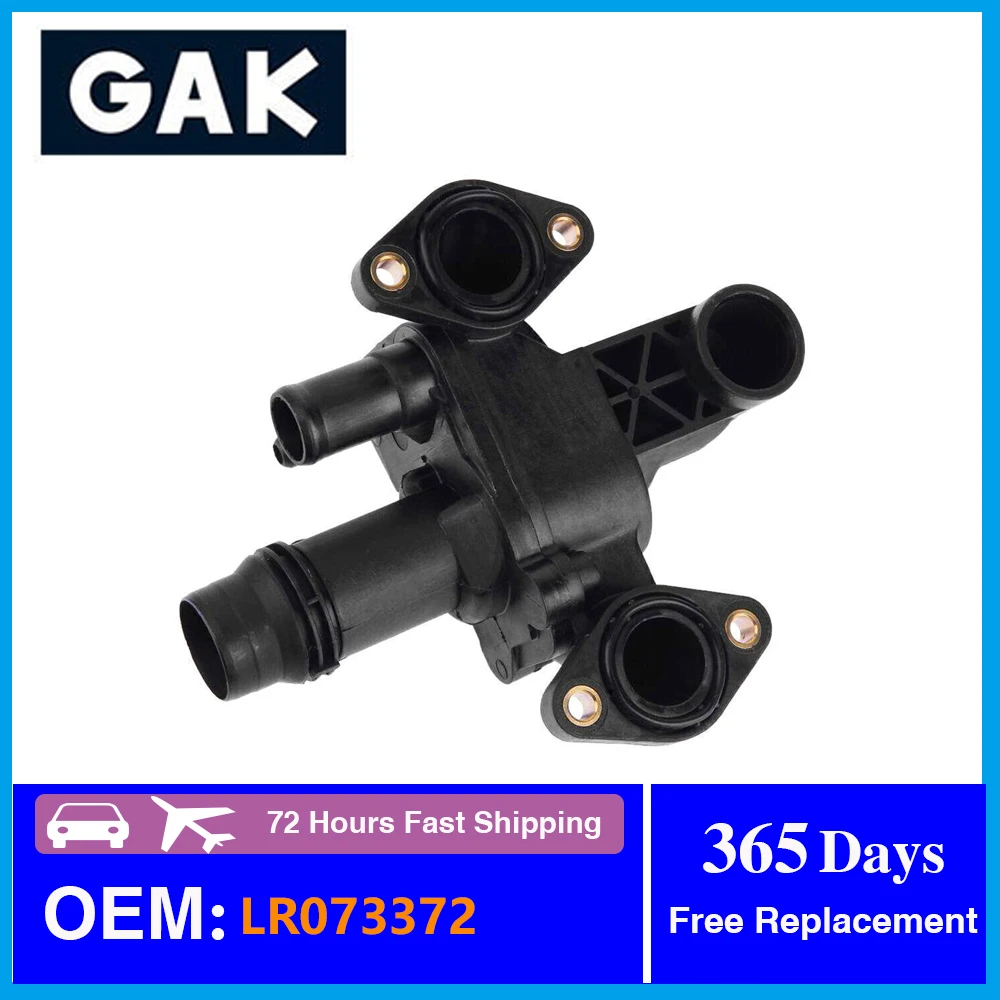 Thermostat Housing Kit for Land Range Rover Sport Discovery LR3 4 2.7 3.0 Diesel Jaguar XF Water Outlet Pipe 4H2Q8592BF LR073372