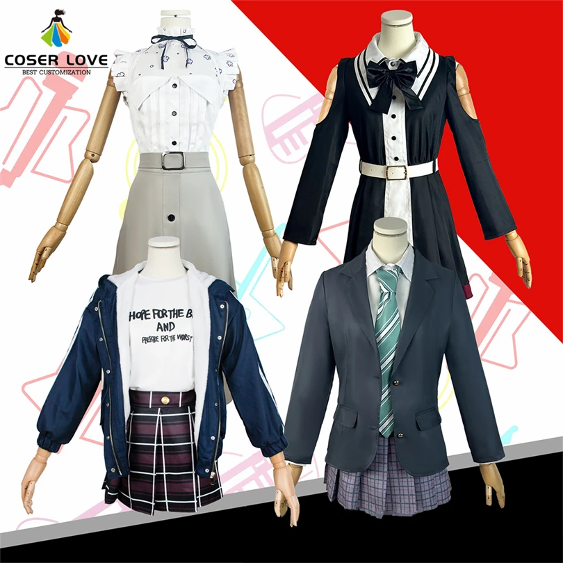 GIRLS BAND CRY Iseri Nina Awa Subaru Ebizuka Tomo Cosplay Costume Halloween Comic-con Outfit