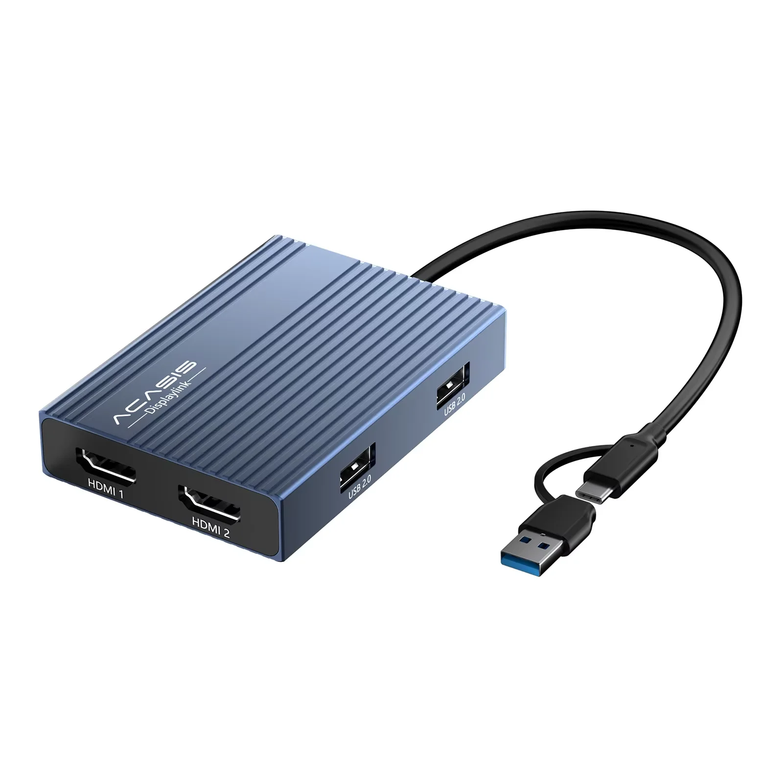 ACASIS DisplayLink ドッキングステーション 6-in-1 Acasis 6-IN-1 Displaylink ドッキングステーション USB C to HDMI