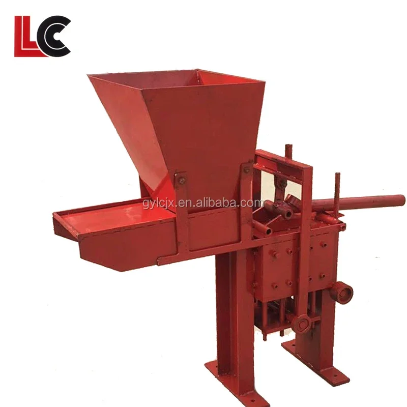 

Licheng brick factory used easy operation hand press brick making machine for sale