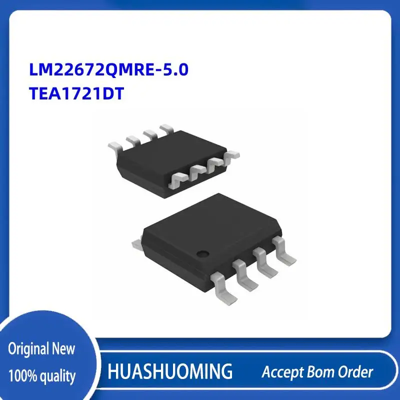 5Pcs/Lot  New LM22672Q   LM22672QMRE-5.0/NOPB LM22672QMRE-5.0 LM22672QMRE LM22672 SOP8  TEA1721DT TEA1721  TEA1721D  1721SOP8