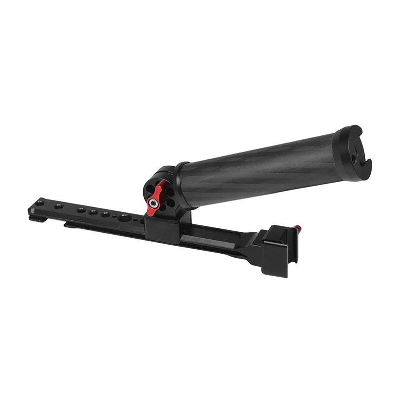 Verbesserter faltbarer Einzelhandgriff für DJI Ronin RS2 RS3 PRO RS4 Mini RSC2 Handheld Gimbal Mount Carbon Fiber Extension Grip – Detail 14