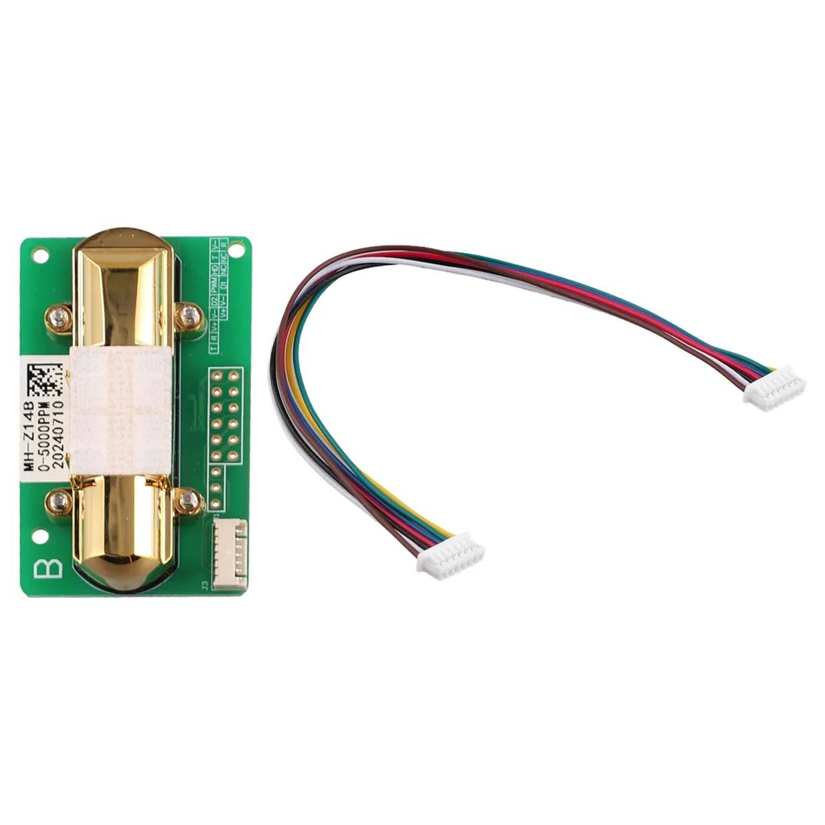 

-Z14B NDIR Infrared CO2 Sensor Module Gas Sensor for CO2 Monitor 0-5000ppm Z14 Serial UART PWM Output