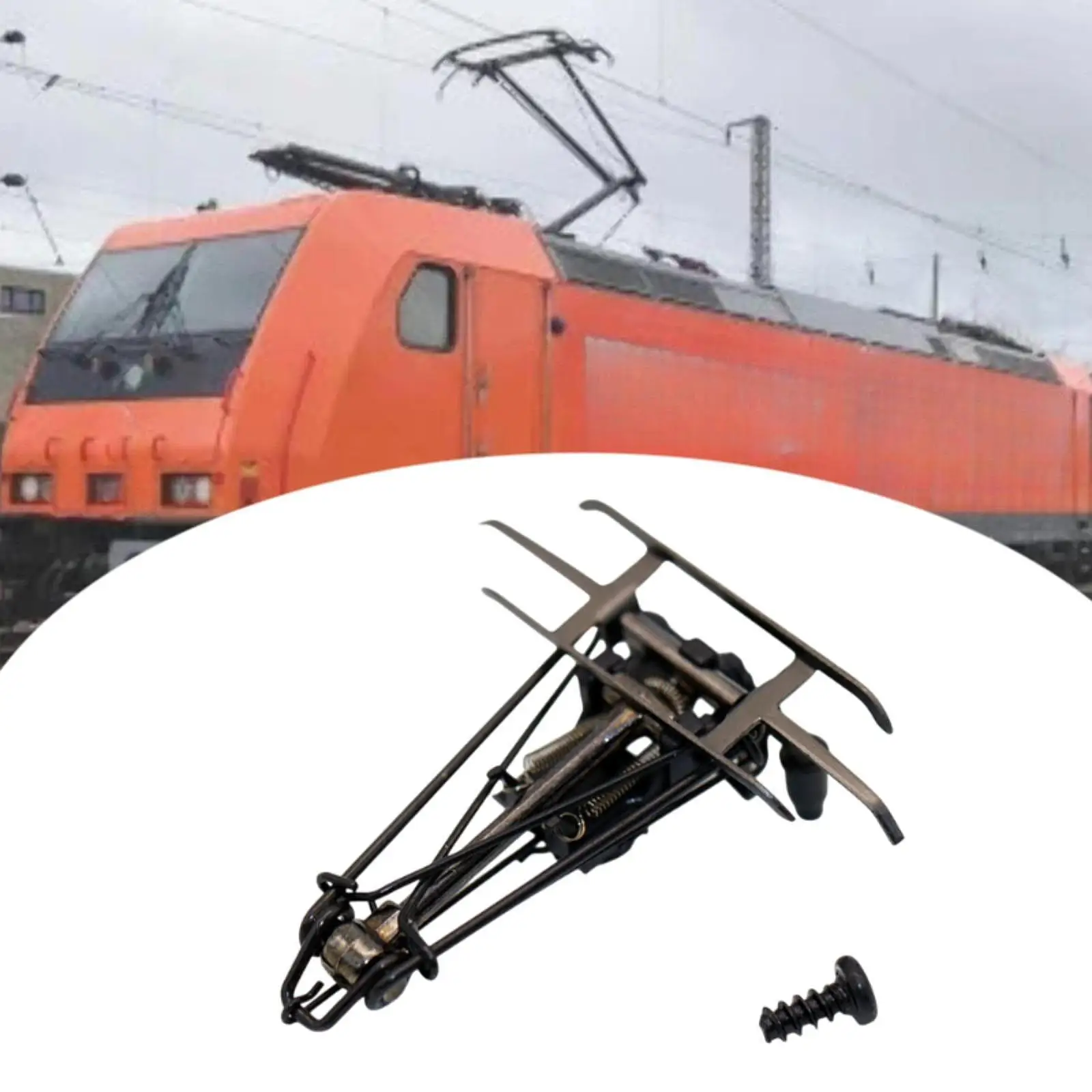 

1/87 Arm Pantographs Bow Part Sturdy Train Accessories Supplies DIY HO Scale
