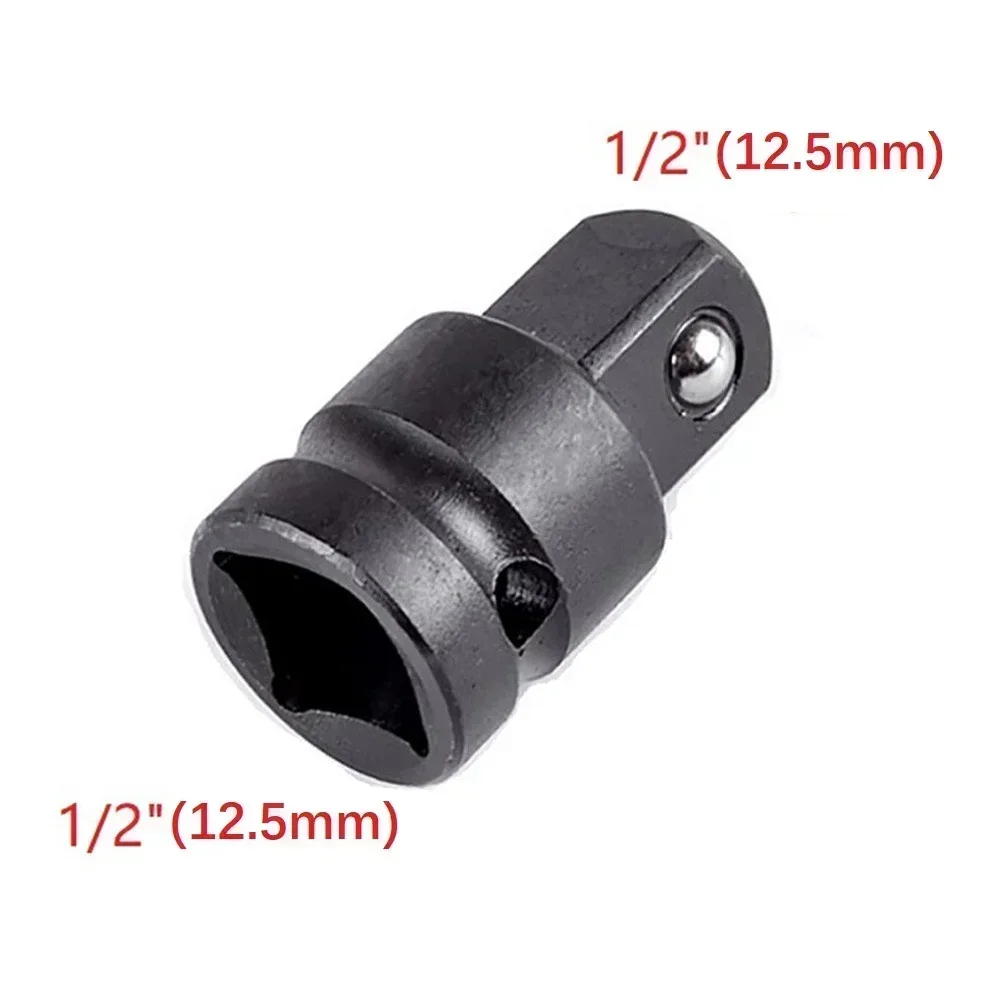 Adaptor Convertor Adapter Convertor Impact (HRC) 40 ± 2 1/2 To 1/2 Adapter Chrome-vanadium Steel Repair Socket