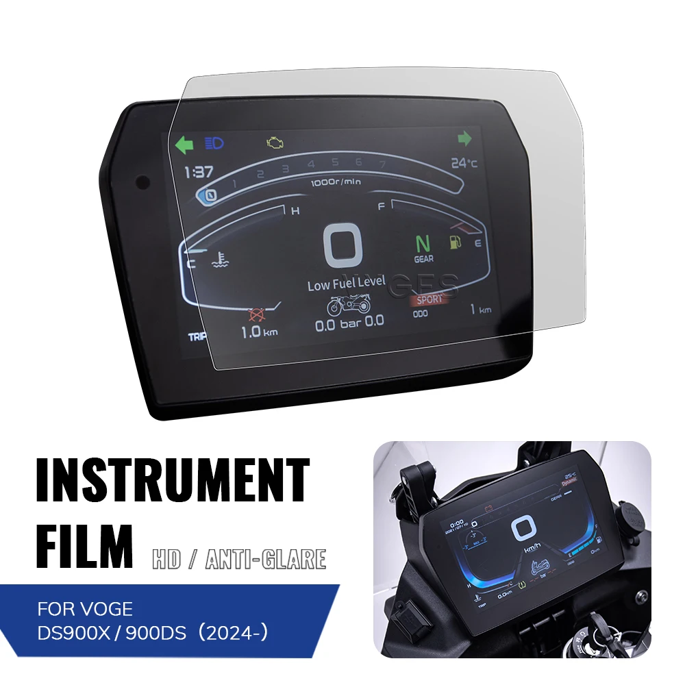 For VOGE DS900X 900DS DS900 DS 900 X 2024- Motorcycle TFT Display Protection Film Screen Protector Instrument Film