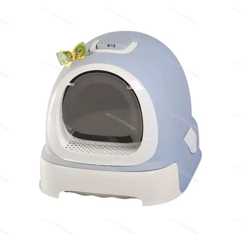 Cat Litter Box Fully Enclosed Large Drawer Deodorizing Pet Toilet Cat Litter Box Pet Products